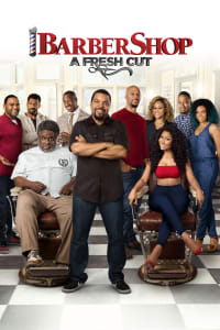 Poster for the movie "Barbershop: The Next Cut"